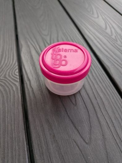 Two small containers