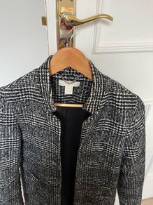 H&M Checked Coat