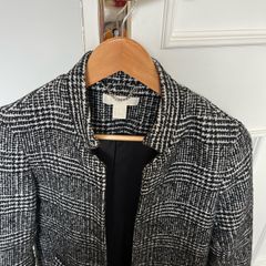 H&M Checked Coat