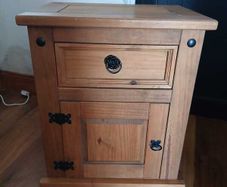 Solid oak locker