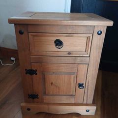 Solid oak locker