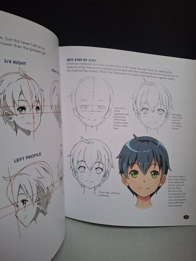 SALE! THE MASTER GUIDE TO DRAWING ANIME How to draw original characters from simple templates by Christopher Hart