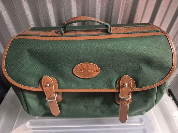 Courvoisier Bottle Green Travel Bag