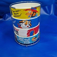 Kelloggs Retro Cereal Bowl Set 4 Bowls and Stand
