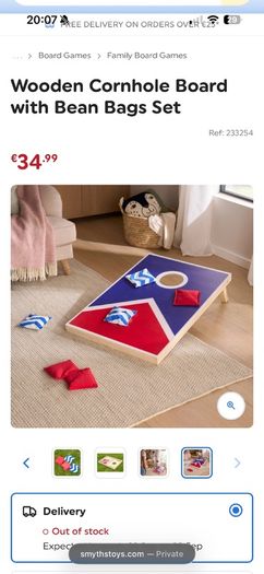 Corn hole game