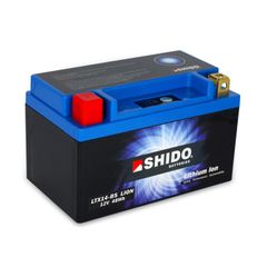 Shido LTX14-BS 12V 4AH Lithium Ion Battery