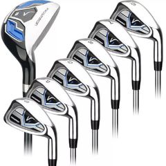 NEW Prosimmon Mens Golf Clubs V7 Irons Set + Hybrid