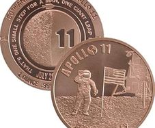 1 oz Copper Round Bullion Not Bits Safety In Numbers Series