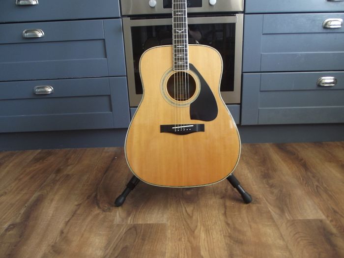 Rare vintage 1986 Yamaha FG-460S Acoustic Guitar with original case