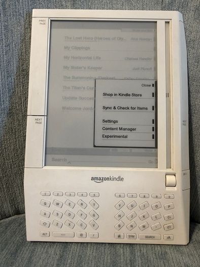 FIRST EVER Amazon kindle collectors vintage