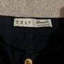 Navy denim style trousers Size 10 Image 3