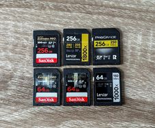 Professional Camera SD Card Bundle - SanDisk Extreme Pro, Lexar & ProGrade UHS-II V90/V60 Canon Sony Video Photography