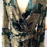 Zara velvet dress with fringe new, size M Image 2