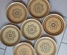7 Honeycomb by Franciscan England for Interpace