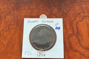 UK 1 Penny 1897