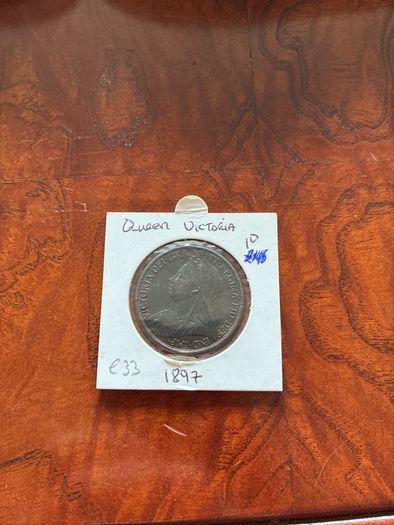 UK 1 Penny 1897