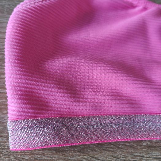 Baby pink and silver Halter Neck Top, size 8