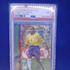 2002 Panini World Cup Korea/Japan #32 Roberto Carlos (PSA 9 MINT)