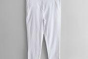 Pre Owned Marc Angelo White Cropped Trousers