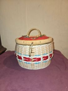 Vintage Sewing Basket