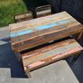 Home Street Home sand wood dining set Image 3