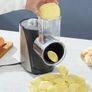 Electric Cheese Grater Salad Maker, 250W Salad Shooter, Electric Vegetable Slicer Shredder Chopper for Fruits with 5 Attachments, Image 6