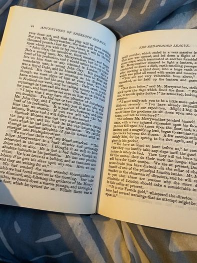 Vintage Hardback Sherlock Holmes book