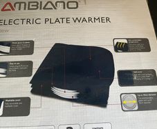 Plate Warmer & Banquet White Round Table Cloth