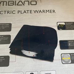 Plate Warmer & Banquet White Round Table Cloth