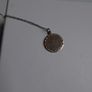 Gold disc and chain Image 3