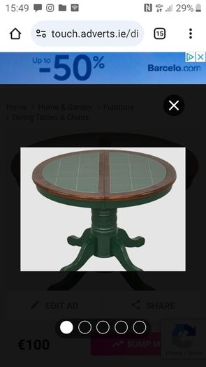 Kitchen table and chairs