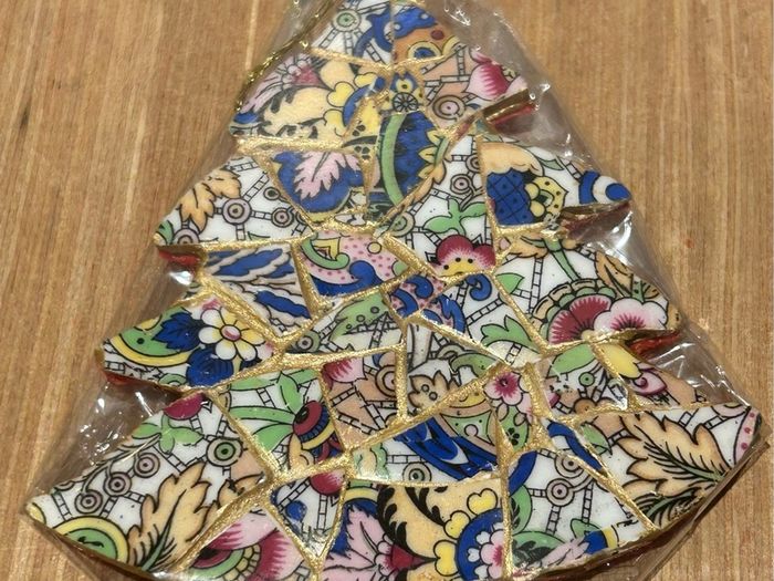 Beautiful Handcrafted China Mosaic Christmas Decorations