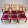 Set of Six G Plan Fresco Teak Ladder Back Dining Chairs Image 3
