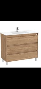 Roca Tenet floor standing 3 drawer unit and basin multiple colours see below 985x460x740