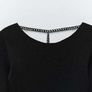 Zara Knit Dress With Chain Detail Image 7
