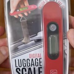 Go Travel Digital Luggage Weighing Scales  Brand new unopened   Suitcase Weigher with Tare Function 110 Lb/ 50Kg Capacity