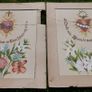 Antique 1800s Wall Art , Holy Card Paintings , Catholic Posters 21" x 14" and 2x 16" x 14" Image 7