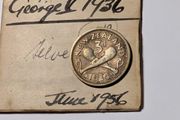 New Zealand 3D. 1936 Silver
