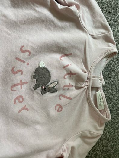 Next little sister long sleeve t-shirt 0-3months