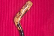 Authentic Irish Blackthorn Walking Stick Shillelagh/Cudgel Hand-Carved Heritage