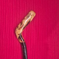 Authentic Irish Blackthorn Walking Stick Shillelagh/Cudgel Hand-Carved Heritage