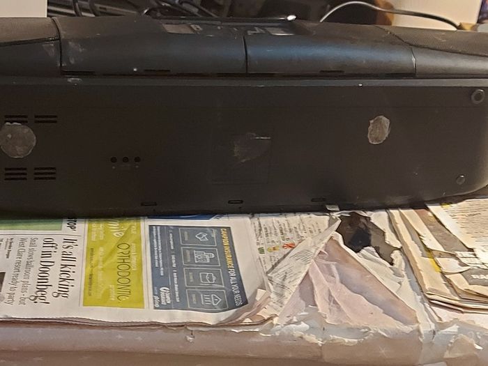 Sony Radio Cassette-Corder Model CFS-W304L, Radio and Dual Tape Deck, Radio works great, tapes not playing, tape decks need cleaning