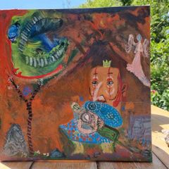 Sleeping Seer original artwork by ABD and MD