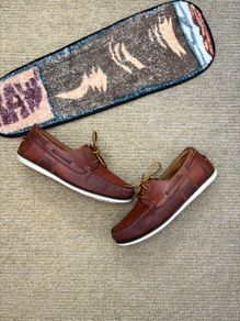 Barbour Leather Boat Shoes / Deck Shoes