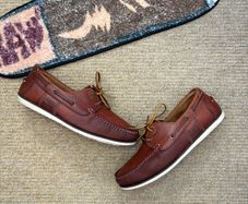 Barbour Leather Boat Shoes / Deck Shoes