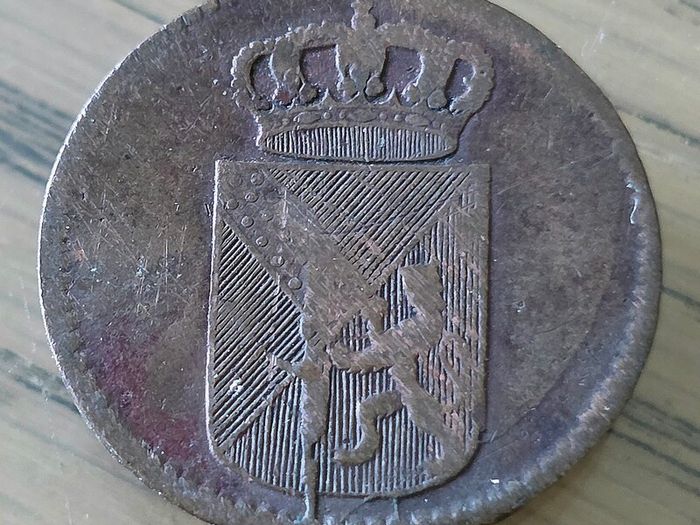 BADEN Kreuzer 1807 key date