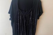 M&amp;S sparkly blouse (size 24)