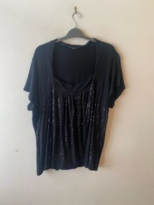 M&S sparkly blouse (size 24)