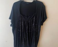 M&S sparkly blouse (size 24)