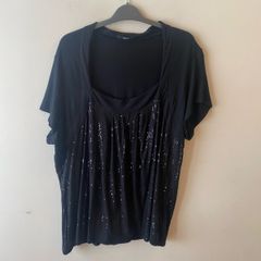 M&S sparkly blouse (size 24)